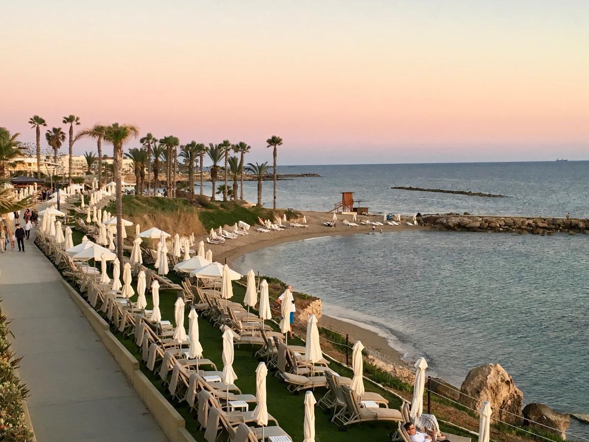 Ferienwohnung Limnaria Westpark Paphos Exterior foto